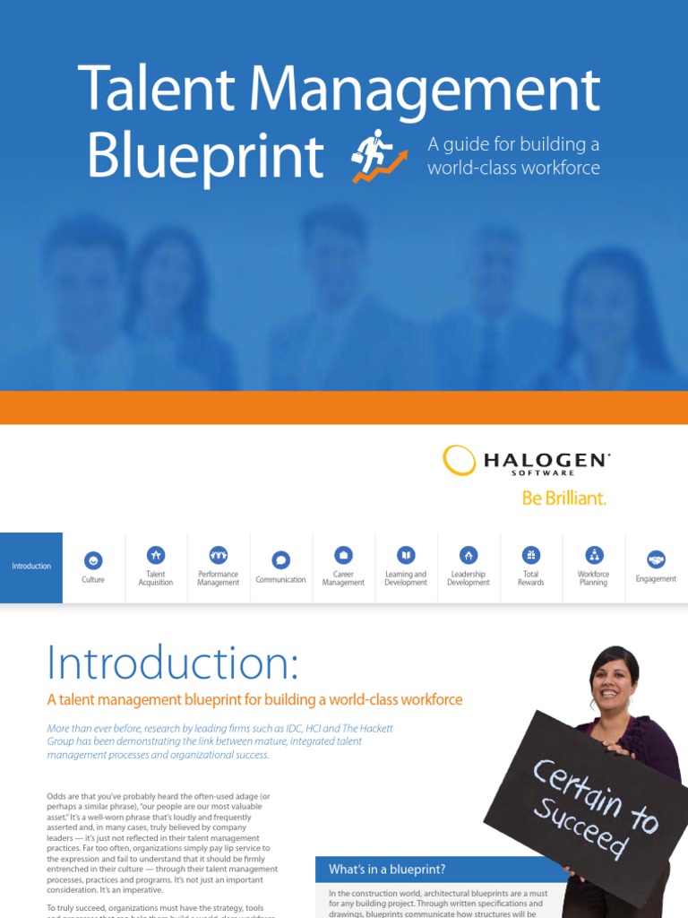 Talent Management Blueprint Ebook | PDF | Competence (Human Resources ...