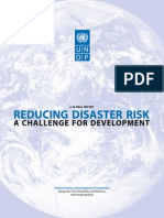 A Global Report Reducing Disaster Risk a Challenge for Development_undp