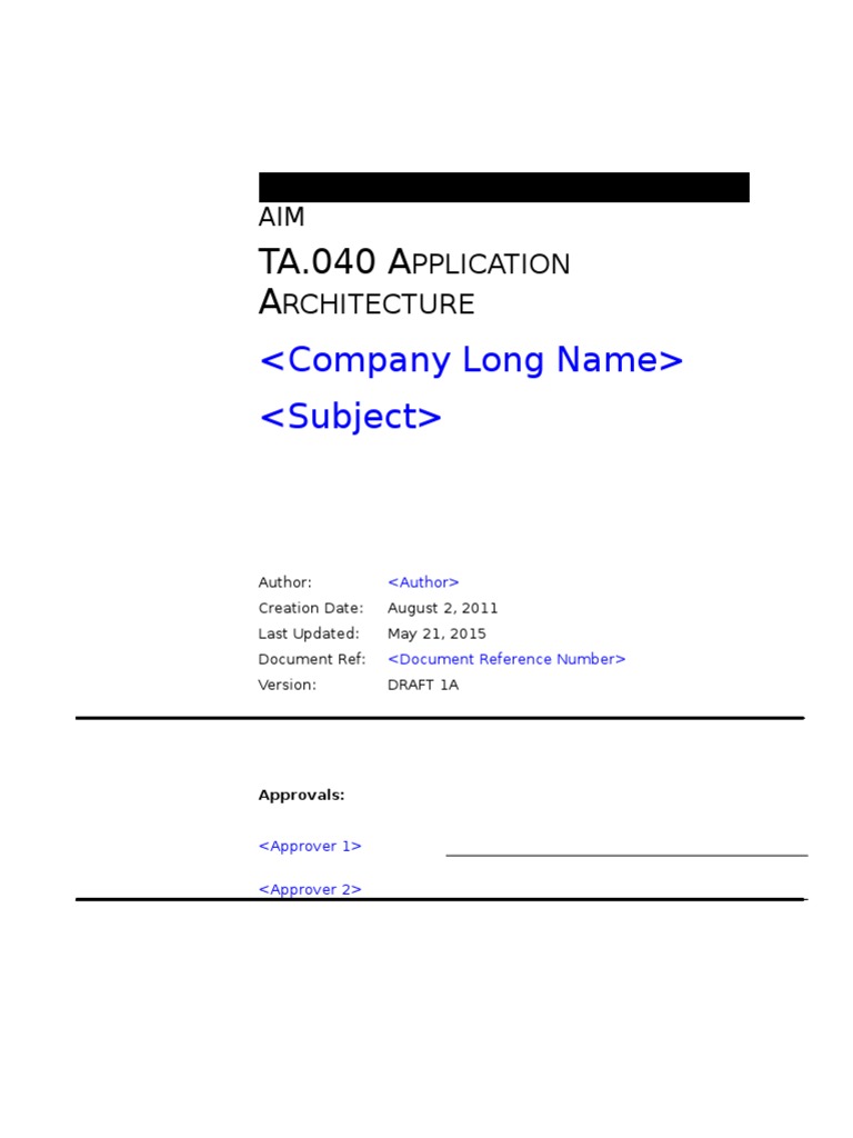 Application Architecture Overview | PDF | Oracle Database | Document