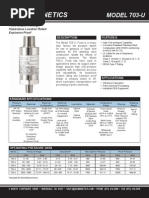 MODEL 703-U: Description Features