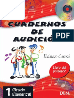 Cuadernos de Audición Ibañez Cursa Vol1