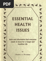 Download Charles Weisman Essential Health Issues by thetruththewholetruthandnothingbutthetruth SN26794723 doc pdf