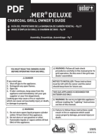 Download Weber 15501001 Performer Deluxe Charcoal Grill - Instructions  Assembly Guide by OmniZine SN267948631 doc pdf