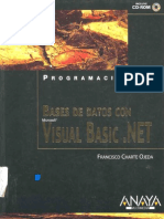 Bases de Datos Con Visual Basic.net