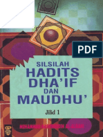 Kitab Silsilah Hadits Dhaif Dan Maudhu I