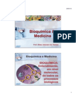 Slides - Bioquímica e Medicina e H2O