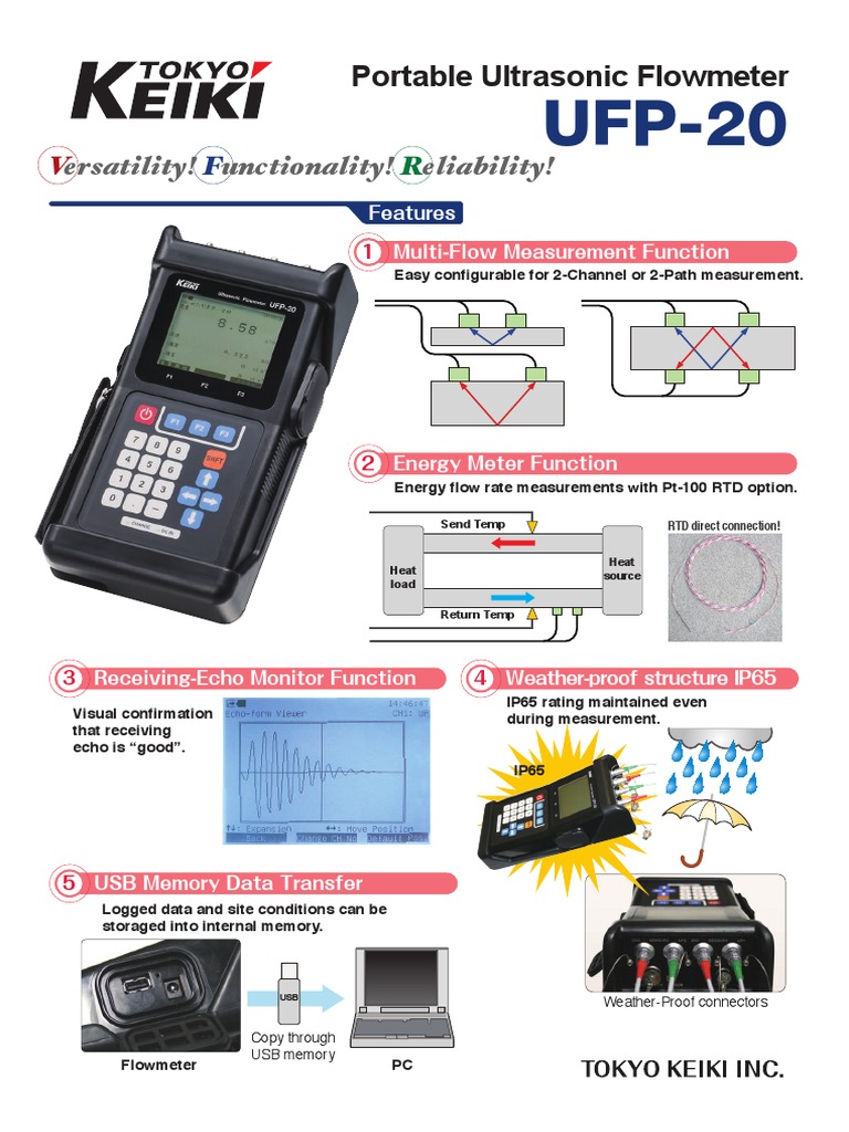 broufp20 Flow Measurement Electrical Engineering