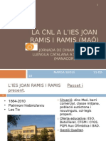 La CNL A L'ies Joan Ramis I Ramis