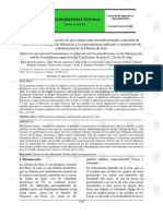 Efecto de La Concentración de Un Coadyuvante Preseleccionado y Presión de Vacio