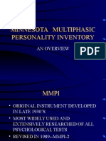 Understanding the MMPI-2 personality test