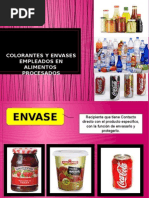 Envases y Colorantes