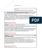 Teacher Comments Assertion 1 Idea: The Rise of Question 1: What Was The State of