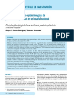 Psoriasis en Un Hospital Nacional