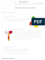 Beneficios de Los Dulces Funcionales PDF