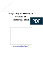 Social Studies 11 Provincial Review