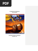 El Principio de Favorabilidad