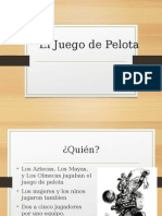 El Juego Del Pelota