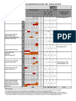 Modelo Calendarizacion 2014