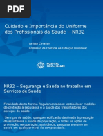 importancia do uniforme nos profissionais de saúde