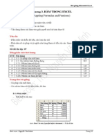 Bai Giang MS Excel - (Chuong 03)
