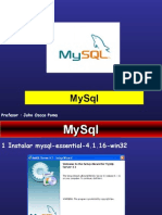 Manual Instalacion Mysql 