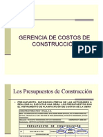 05 Gerencia de Costos de Construcción