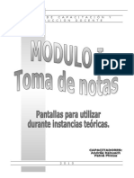 Modulo i - Power Point - Toma de Notas