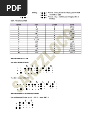 BRAILLE