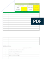 Weekly Progress Report Sample Format