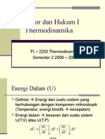 04 Kalor Dan Hukum I Thermodinamika