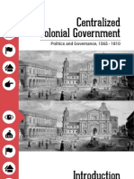 Hi 165 - Centralized Colonial Government
