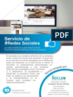 Redes Sociales Brochure