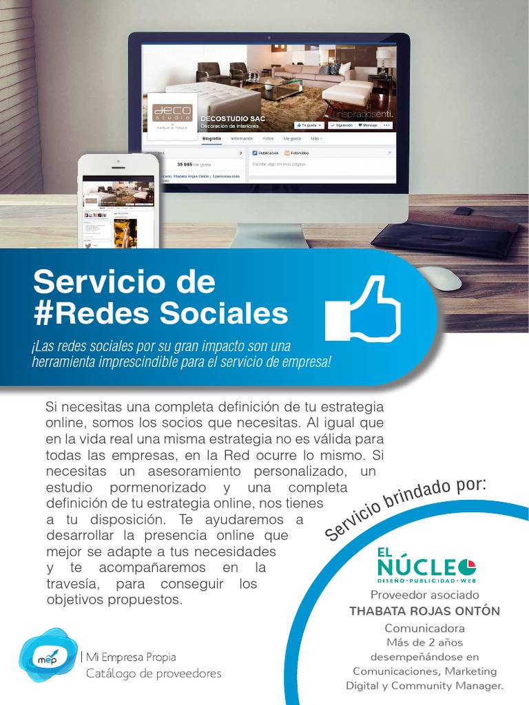Estrategia Personalizada en Redes Sociales | PDF | Servicio de redes ...