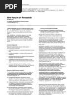 The Nature of Research Bruce Archer 1995