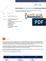 Let's Go: Ages Levels Features