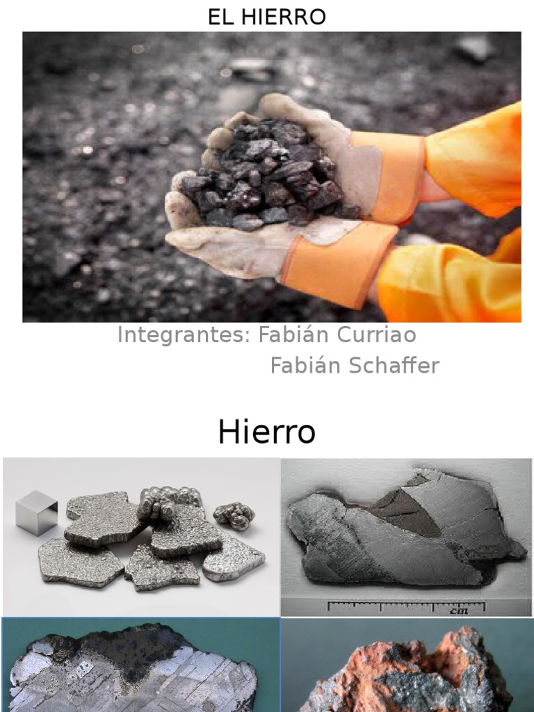 Hierro | Hierro | Minerales