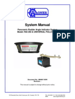 Wagner Manual Rudder Indicator