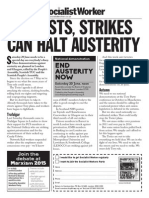 We Can Halt Austerity