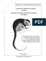 Annotated Checklist of Brazilian Mammals 2nd Edition