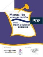 Manual de Comunicacion para Organizaciones Sociales - Enero 2010 - Gi - Portalguarani