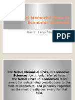 Nobel Memorial Prize in Economic Sciences