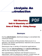 Electrolytic Cells