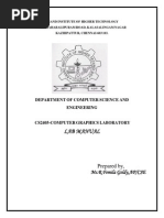 Download COMPUTER GRAPHICS LAB MANUAL by FemilaGoldy SN268029134 doc pdf