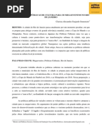 Políticas Públicas de Cultura