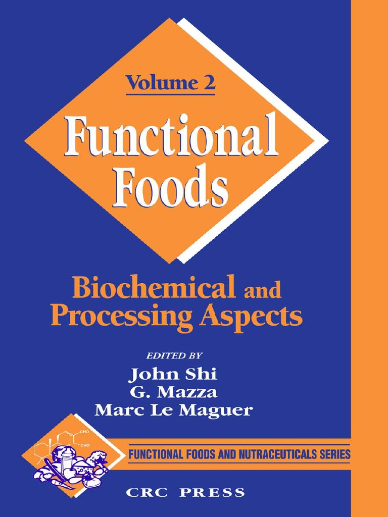 Functional Foods Processing & Biochemicals Aspects PDF PDF