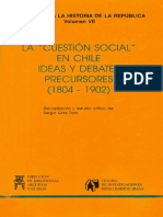 La Cuestion Social en Chile Ideas y Debates Precursores