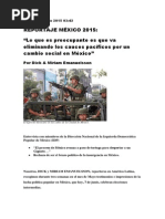 REPORTAJE MÉXICO 2015