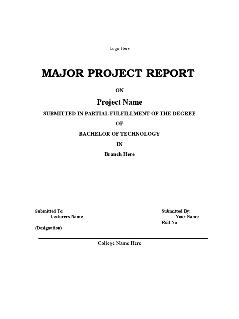 Major Project Report for B.Tech Degree | PDF | Art | Computers
