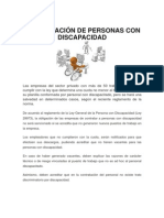 Contratación de Personas Con Discapacidad PDF