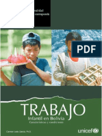 trabajo infantil en bolivia